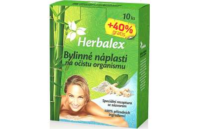 HERBALEX Herbal detox patches, 14 pieces